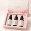 Puresen Discovery three-bottle gift box with Lavender Dream, Peppermint Bliss, and Lemongrass Daydream Aroma Oils
